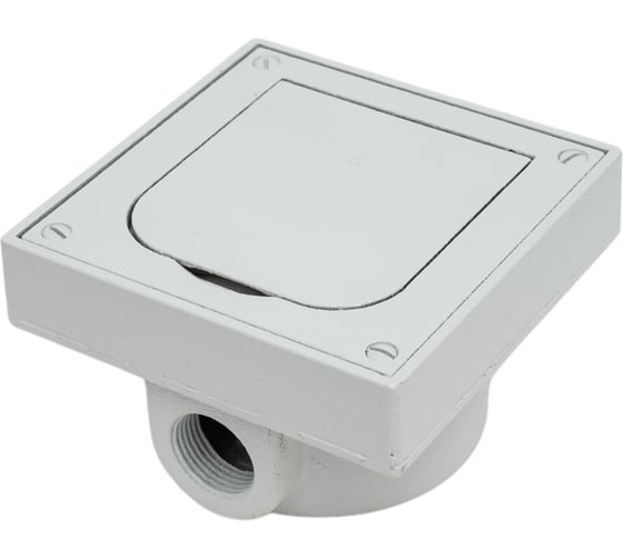 Двойная розетка ABL SCHUKO, IP41, 16A 2P+E, серый 1632490 1