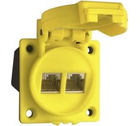 Встраиваемая информационная розетка ABL IP55 RJ45S13