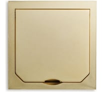 Металлическая крышка ABL золото, матовая, IP41 1471AUM