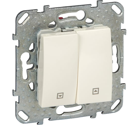 Жалюзийный выключатель Systeme Electric Unica Беж MGU5.208.25ZD 1