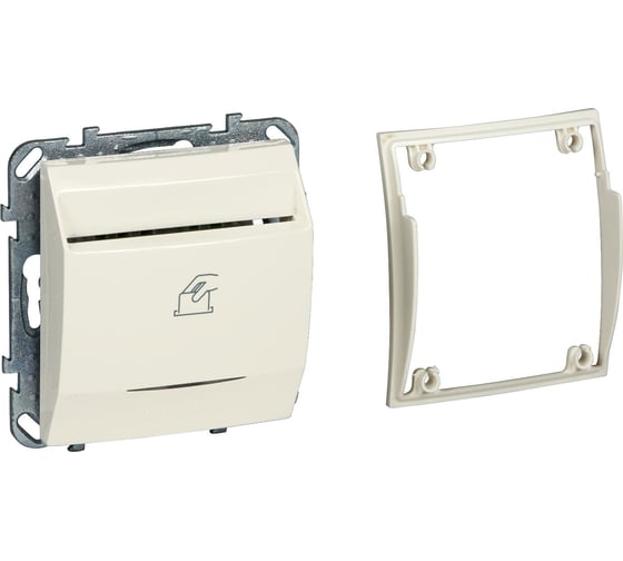 Карточный выключатель с задержкой отключения Systeme Electric Unica Беж MGU5.540.25ZD 1