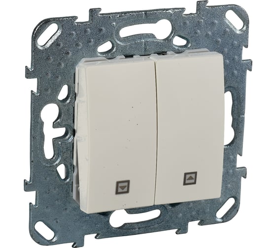 Кнопка жалюзийная Systeme Electric Unica Беж MGU5.207.25ZD