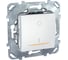 1-клавишный выключатель Systeme Electric Unica Бел 2-полюсный 16A с подсветкой MGU5.262.18SZD 1