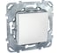 1-клавишный кнопочный выключатель Systeme Electric Unica Бел MGU5.206.18ZD 1