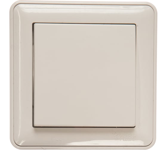 Выключатель-переключатель Systeme Electric 1-кл. СП W59aqua 16А бел. IP44 SchE VS616-156B-18
