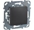 Механизм переключателя Systeme Electric 1-кл. UNICA TOP графит SchE MGU5.203.12ZD 1