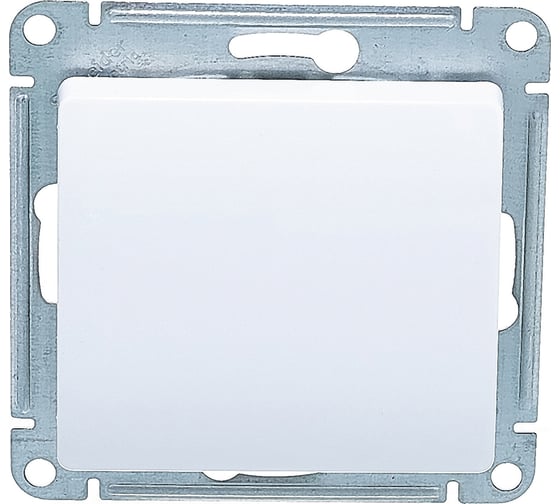 Механизм переключателя Systeme Electric 1-кл. GLOSSA белый SchE GSL000171
