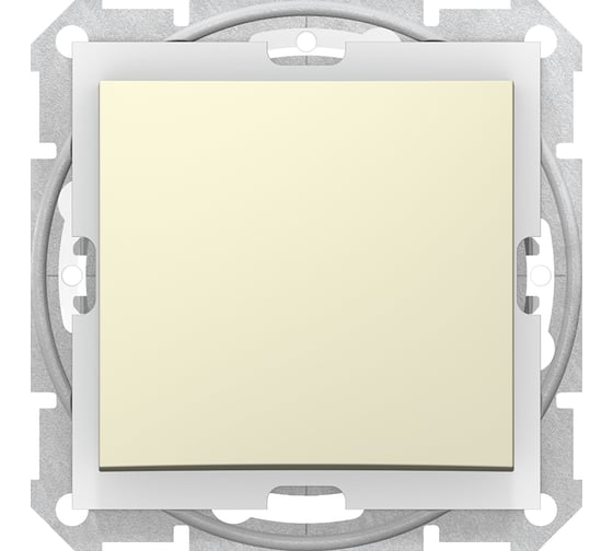 Перекрестный 1-клавишный переключатель Systeme Electric Sedna Беж 10А, IP44 SE SDN0500347