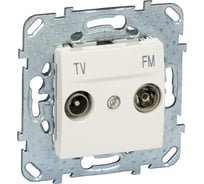 Розетка TV-FM Systeme Electric Unica Беж проходная MGU5.453.25ZD
