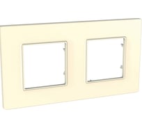 Рамка 2-ая Systeme Electric Unica Quadro Бежевый MGU2.704.25