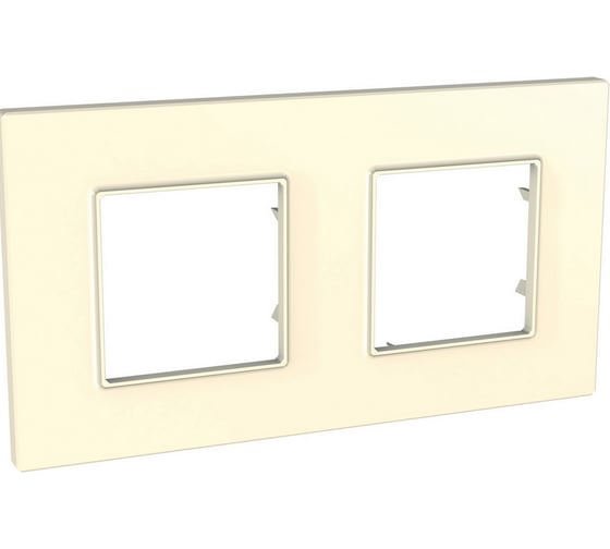 Рамка 2-ая Systeme Electric Unica Quadro Бежевый MGU2.704.25