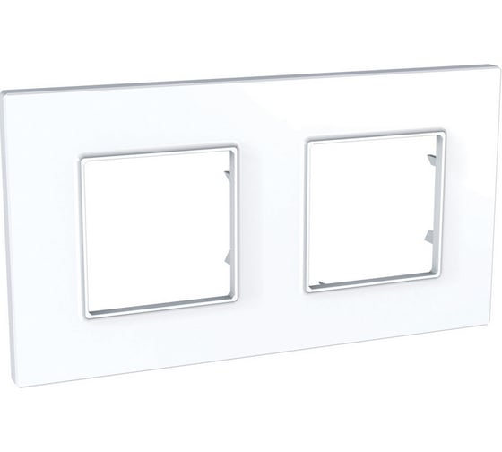 Рамка 2-ая Systeme Electric Unica Quadro Белый MGU2.704.18