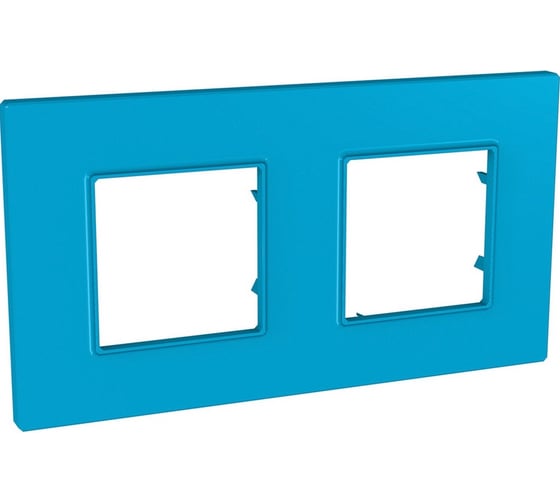Рамка 2-ая Systeme Electric Unica Quadro Голубика MGU4.704.26 1
