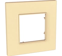 Рамка 1-ая Systeme Electric Unica Quadro Карамель MGU4.702.36