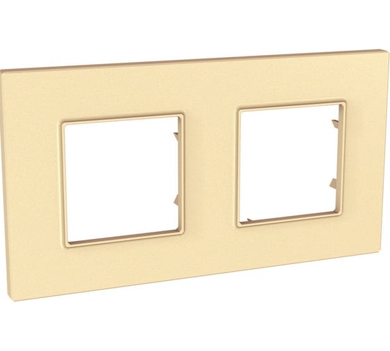 Рамка 2-ая Systeme Electric Unica Quadro Карамель MGU4.704.36 1