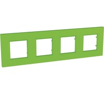 Рамка 4-ая Systeme Electric Unica Quadro Киви MGU4.708.28