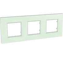 Рамка 3-ая Systeme Electric Unica Quadro Матовое стекло MGU2.706.17