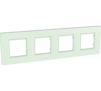 Рамка 4-ая Systeme Electric Unica Quadro Матовое стекло MGU2.708.17