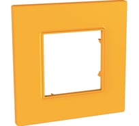 Рамка 1-ая Systeme Electric Unica Quadro Оранж MGU4.702.29