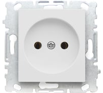 Одинарная розетка Vesta Electric palermo без заземления, без рамки FRZ00070028BEL