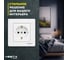 Розетка Metronex Electric Палермо одинарная без заземления F00040102BEL 4