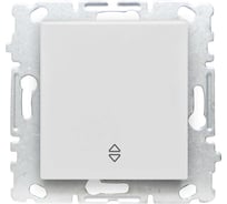 Выключатель Vesta Electric palermo реверсивный промежуточный без рамки FVK040211BEL