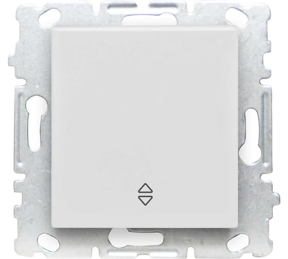 Выключатель Vesta Electric palermo реверсивный промежуточный без рамки FVK040211BEL 1