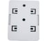 Настенная розетка, 1 порт, cat.5e (класс d), 100мгц, rj45/8p8c Ripo белая 003-500001 4