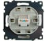 Механизм 1-местной компьютерной розетки STEKKER rj-45, серия катрин, золото, gls00-7107-08, 49227 10