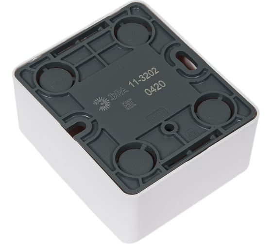 Телефонная розетка ЭРА 11-3202-01 RJ11, ОУ, IP20, Эксперт, белый Б0020727