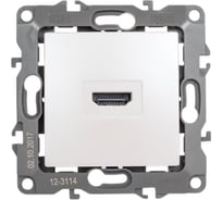 Розетка ЭРА 12-3114-15 HDMI, IP20, 12, перламутр Б0027490
