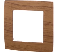 Рамка на 1 пост ЭРА 12-5001-09 12, дуб Б0014749