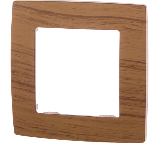 Рамка на 1 пост ЭРА 12-5001-09 12, дуб Б0014749 1