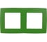 Рамка на 2 поста ЭРА 12-5002-27 12, зелёный Б0019401 1