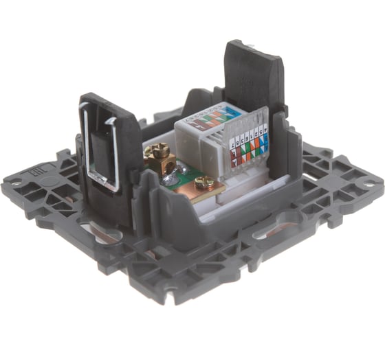 Розетка ЭРА 14-3110-01 RJ45 TV, IP20, белый Б0034314