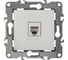 Розетка телефонная ЭРА 12-3105-01 RJ11, IP20, 12, белый Б0014711 1