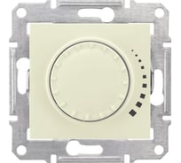 Поворотно-нажимной светорегулятор Schneider Electric Sedna, бежевый, 25-325 Вт, для л/н и г/л с электр. трансформатором SE SDN2200747