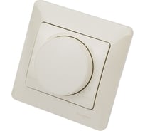 Поворотный светорегулятор Systeme Electric 300Вт GLOSSA бежевый SchE GSL000234