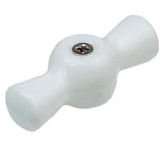 Ручка выключателя Bironi пластик, цвет белый B-901-21 1