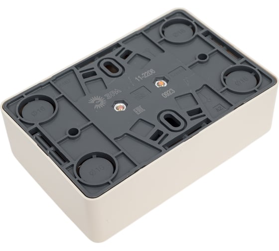 Розетка ЭРА 11-2206-02 2х2P E Schuko со шторками, 16A-250В, IP20, ОУ, Эксперт, сл.кость Б0020695
