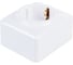 Розетка ЭРА 11-2203-01 2P E Schuko, 16A-250В, IP20, открытой установки, Эксперт, белый Б0020685 3