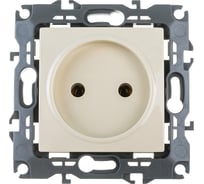 Розетка ЭРА 12-2005-02 2P, 16A-250В, IP20, без м.лапок, 12, слоновая кость Б0018982