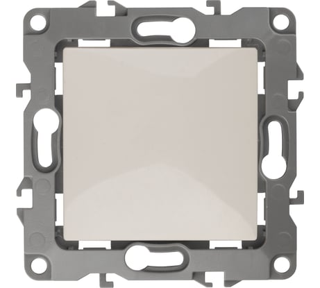 Выключатель ЭРА 12-1001-02 10АХ-250В, IP20, без м.лапок, 12, слоновая кость Б0014628