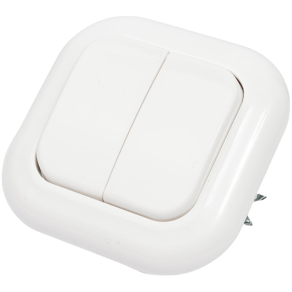 Выключатель Кунцево-Электро ВАЛЕНТИНА скрытой установки двухклавишный ...