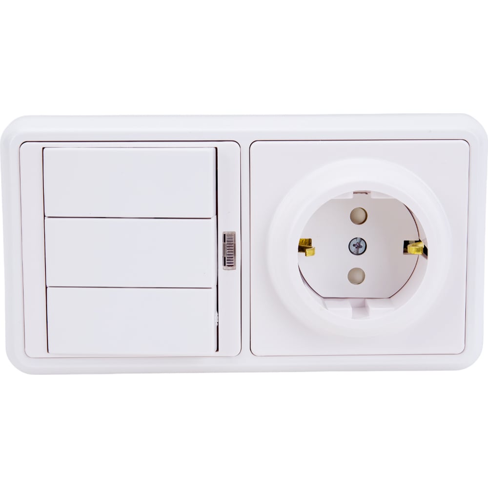 Комбинированный блок скрытой установки Кунцево-Электро БЭЛЛА: 3 ...