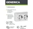 Розетка GENERICA ОКТАВА х2 нар.с/з бел. ERO21-K01-16-DC 3