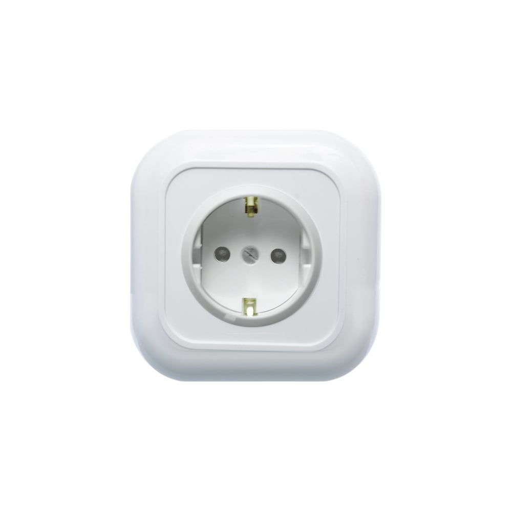 Розетка Кунцево-Электро ВАЛЕНТИНА скрытой установки одноместный РС16 ...