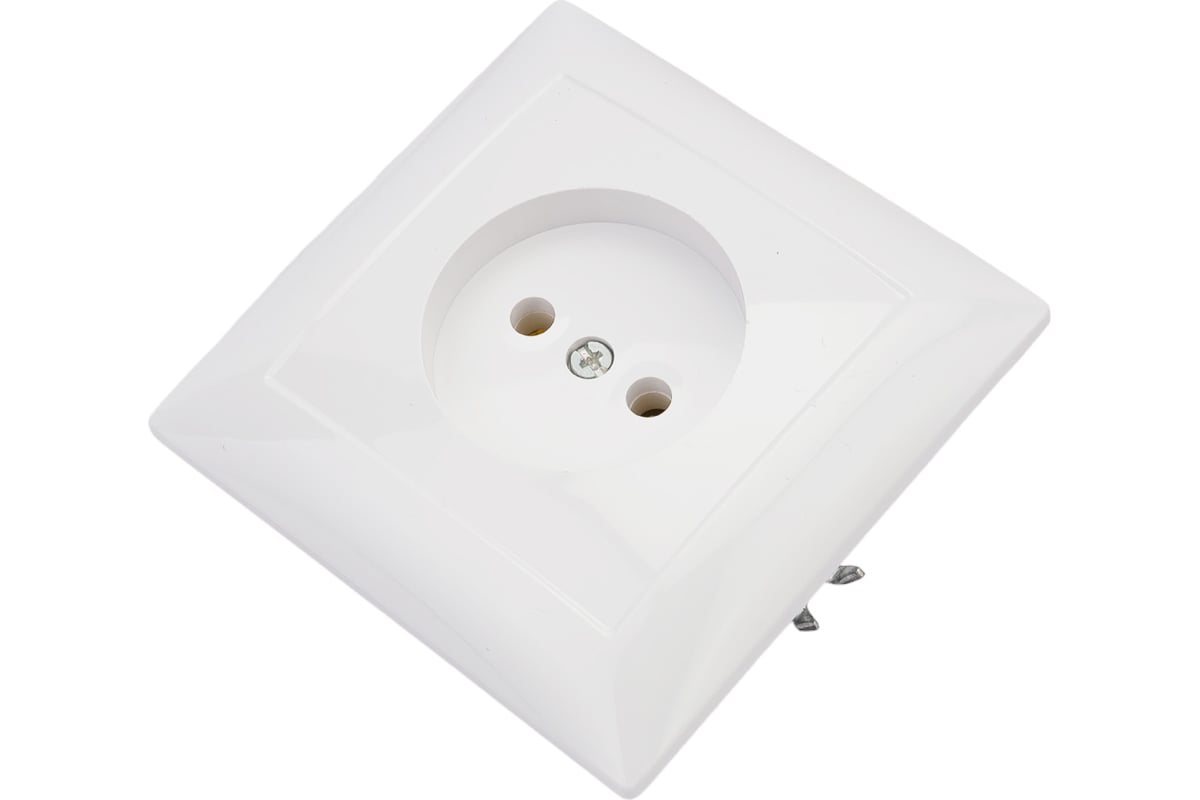 Розетка Кунцево-Электро СЕЛЕНА скрытой установки, одноместная РС16-369 ...