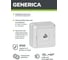 Розетка GENERICA ОКТАВА 1местн. телеф. белый ETO10-K01-DC 3