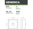 Розетка GENERICA ОКТАВА 1местн. телеф. белый ETO10-K01-DC 4
